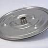 IBC Lid Drum Cover 22-1/2" 304 Stainless Lid w 2" Weld Ferrule in center